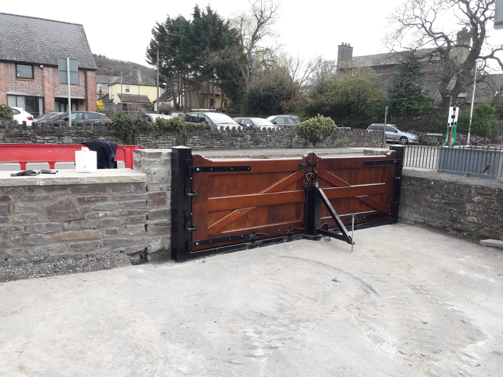 Timber Flood Gates Lakeside Flood Solutions