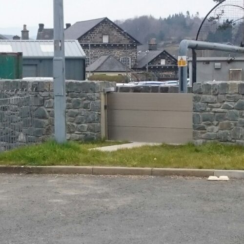 Dolgellau, National Resources Wales flood gates