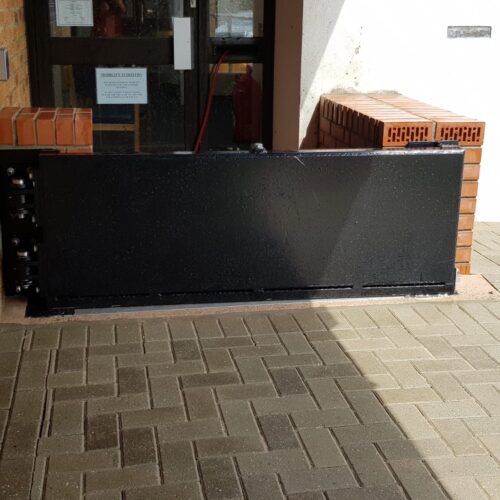 Nexus Group flood gate installed