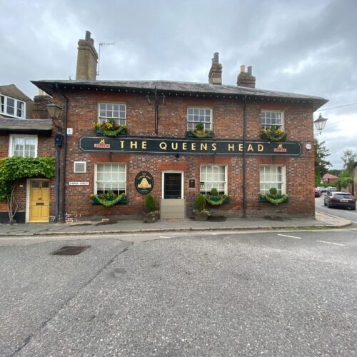 Queen's Head, Chesham flood barriers