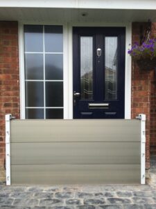 Take a look at our removable flood barriers for doors.